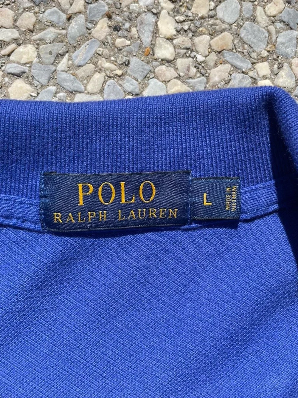 Ralph Lauren Men’s Royal Blue Polo with Red Pony